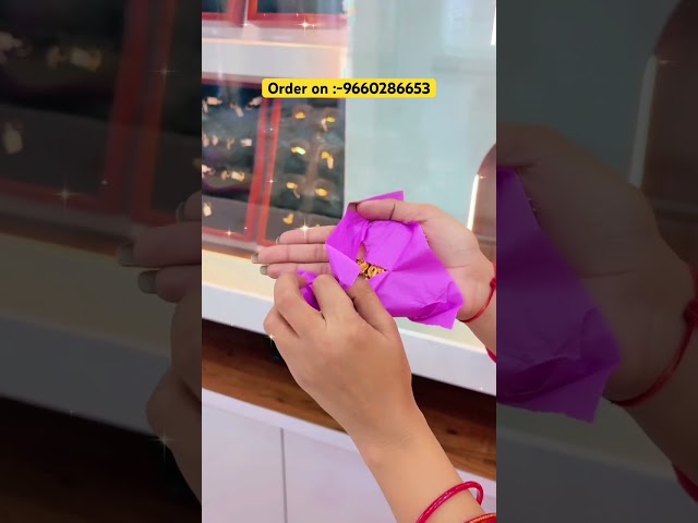 New designer beautiful silver gold polish necklace with 67%discount on instant order #youtubeshorts