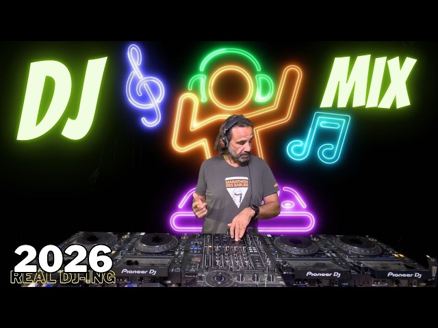 DJ MATHON Live | House music Remix Mashup party Mix