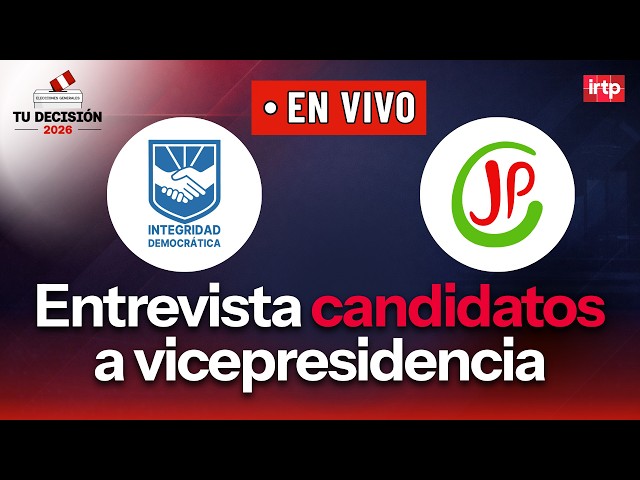 Candidatos a la vicepresidencia: Juntos por el Perú y de Integridad Democrática | “Tu decisión 2026”