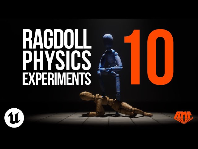 Ragdoll Physics Experiments 10 | Physics fun in Unreal Engine