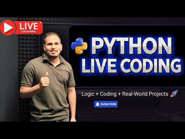 python live coding ( function in python )
