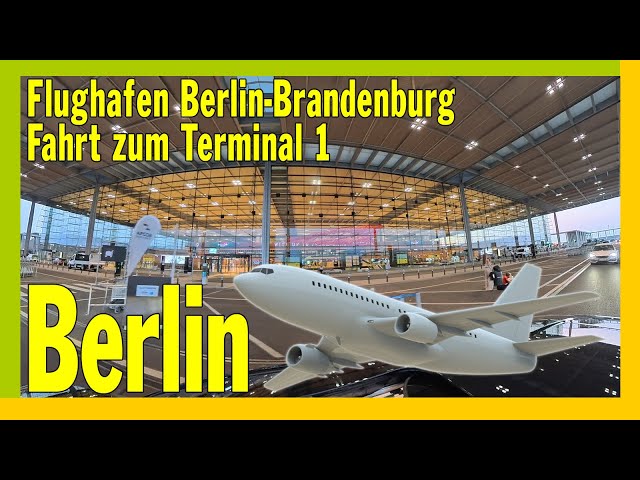 Trip to Terminal 1 - Berlin Brandenburg Airport "Willy Brandt" insta360 go s4