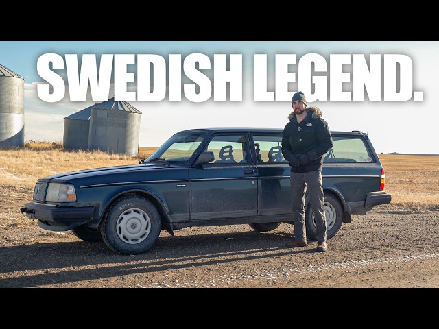 Ich habe mir einen Volvo 240 von 1993 gekauft, den ich im Jahr 2026 fahren werde.