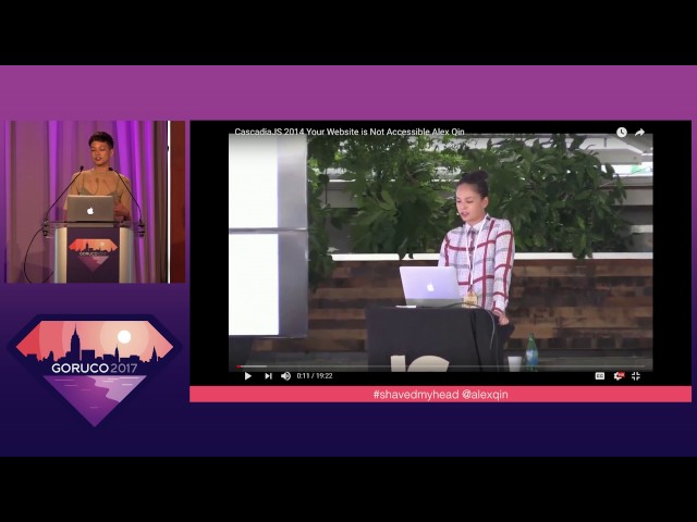 GORUCO 2017: Shaving my head made me a better programmer by Alex Qin