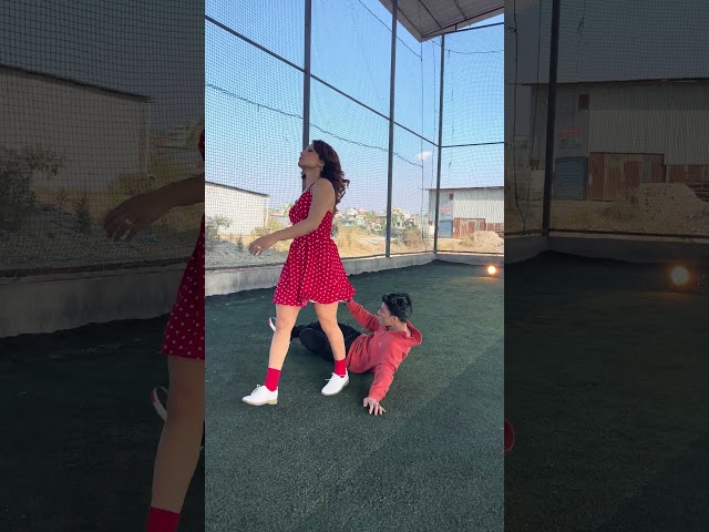 Bts music video feat Ashma Bishwo karma and Rahul shah #seriesnepal #movie #bollywood #nepalicinema