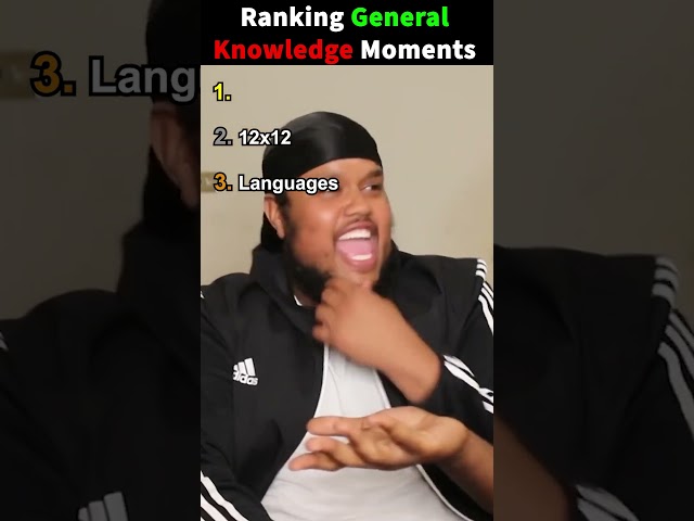 Ranking General Knowledge Moments