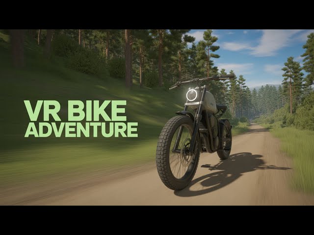 Adventure bikes in the rainforest - choose your view 360 VR