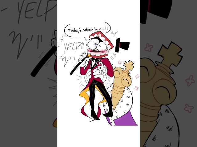 Caine x Kinger!😳🔥 The Amazing Digital Circus Comic Dub