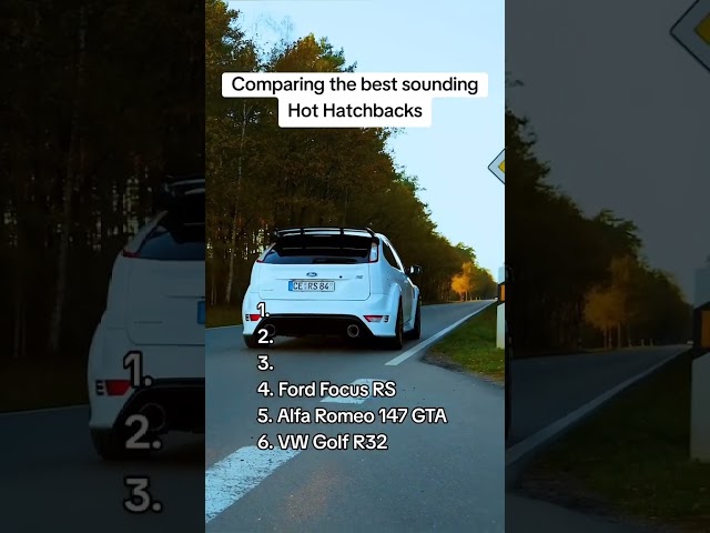 Best Sounding Hot Hatchbacks Ever Made!