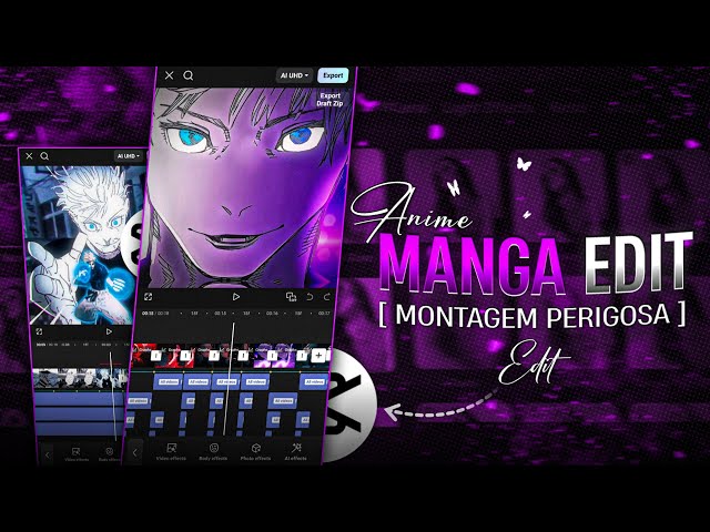 Anime Manga Edit Tutorial in Capcut | Edit with GK