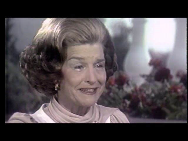 Betty Ford 60 Minutes clips part 1