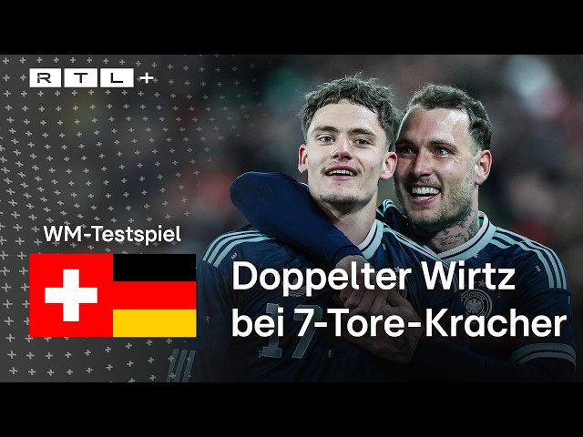 Switzerland vs. Germany - Highlights | UEFA Friendly Matches | RTL Sport