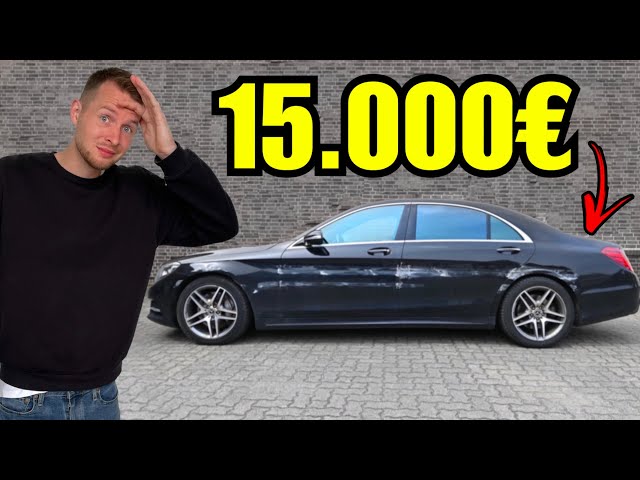 I bought a wrecked S-CLASS to rebuild it by myself!