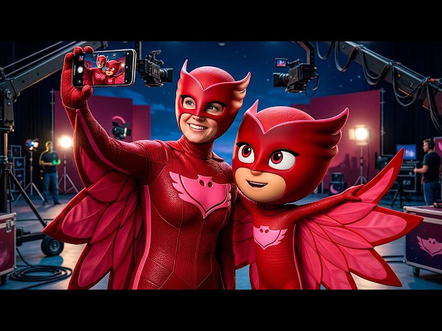 What If PJ MASKS Was Real? 🎵 (Catboy, Owlette, Gekko, Romeo, Luna Girl & More)