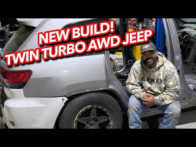 Building a 2000HP AWD Twin Turbo Jeep… Hellcat + TH400 Swap