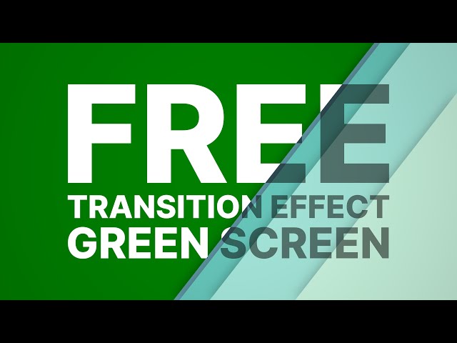 Free Shape Transition Green Screen #free #transition