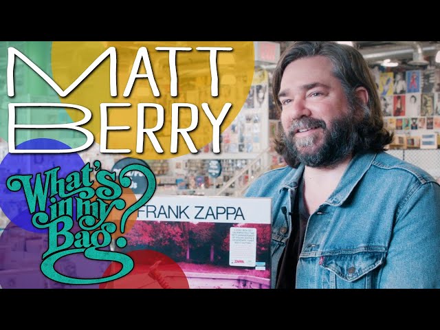 Matt Berry's "What's In My Bag?" | Amoeba Music