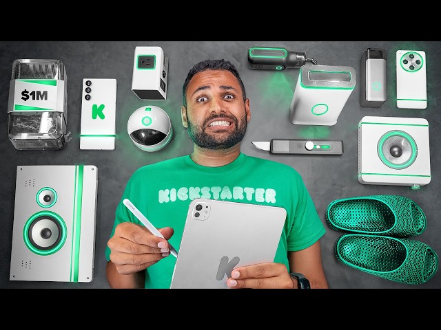 I spent $10,000 on Kickstarter Tech.