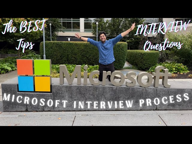 Microsoft Complete Interview Cycle 2025 Internship | Complete Interview + Timeline + BEST TIPS