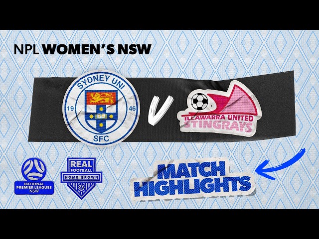NPL Women's NSW Round 5 Highlights – Sydney University SFC v Illawarra Stingrays