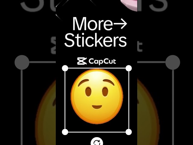 CapCut GIPHY sticker library