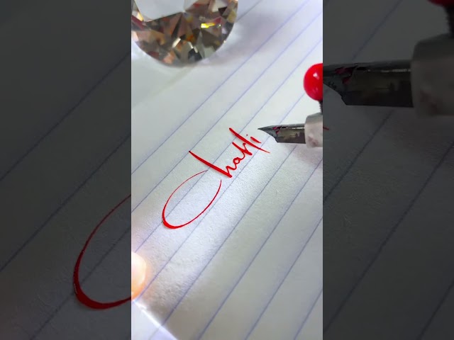 Charlie #art #calligraphy #satisfying