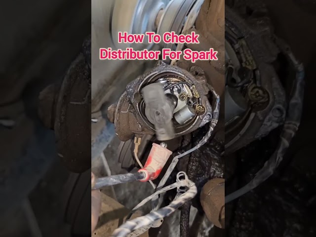 How To Check Distributor For Spark.​ #car #youtube #distributor #spark #pluy #sparkplug #sparkplug