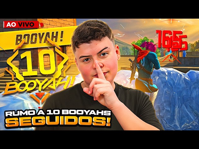 🔴 LIVE! -  JOGANDO RANKEADA NA NOVA ATT - RUMO A 10 BOOYAHS SEGUIDOS- PHZIN7 LIVE ON FREE FIRE 🔴