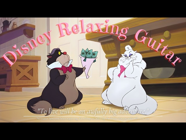 [𝐩𝐥𝐚𝐲𝐥𝐢𝐬𝐭] Enchanted Disney Acoustic Guitar 🎸 Chill & Relaxing Melodies for a Magical Happy Day