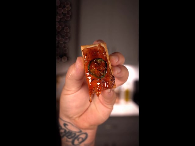 The tastiest appetizer to cook on your pellet grill 🥓🍯🤯 #appetizer #snacks #christmasdinner