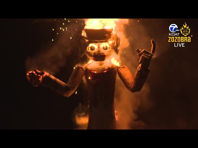 WATCH: Burning of Zozobra 2025