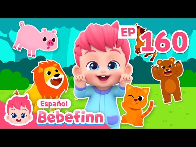 ABC de Animales en Inglés | EP160 | Abecedario | Canción de Animal | Bebefinn en español