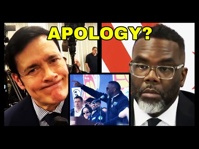 Reporter CORNERS Chicago Mayor Over Attending 'No Kings' During Slain Woman's Funeral