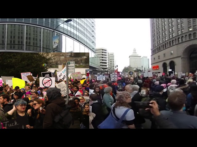 Women's March Oakland VR