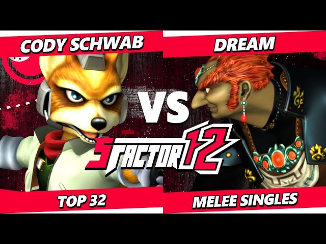 S Factor 12 - Cody Schwab (Fox) Vs. Dream (Ganondorf) Smash Melee - SSBM