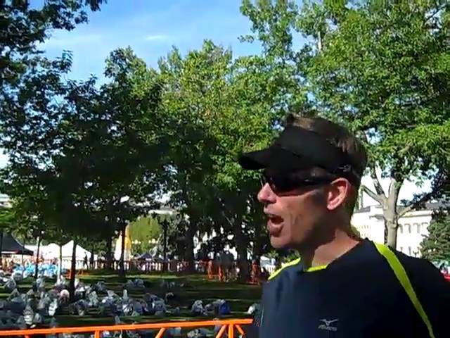 Patrick marathon: post run interviews