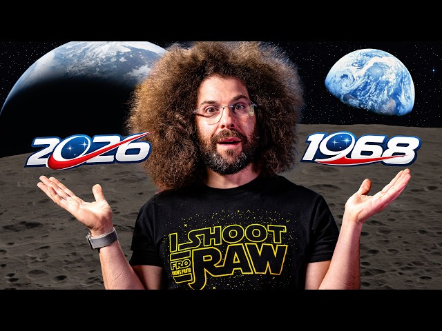 What’s the DIFFERENCE?! Artemis II vs Apollo’s EARTHRISE Moon Photos (2026 vs 1968)