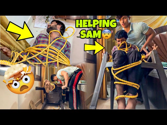 Helping Sam😨‼️ Who did This to Sam 😱@aalyanvlogs1299