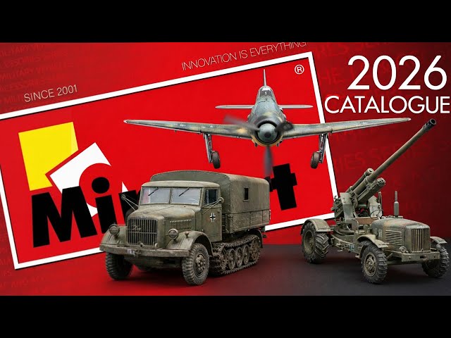 MiniArt 2026 CATALOGUE Overview | New Scale Model Kits & Highlights