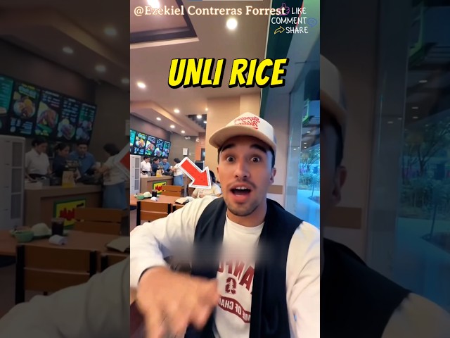 He Discovered UNLI RICE in the Philippines and not Believe It!  #Philippines #UnliRice #FoodTrip