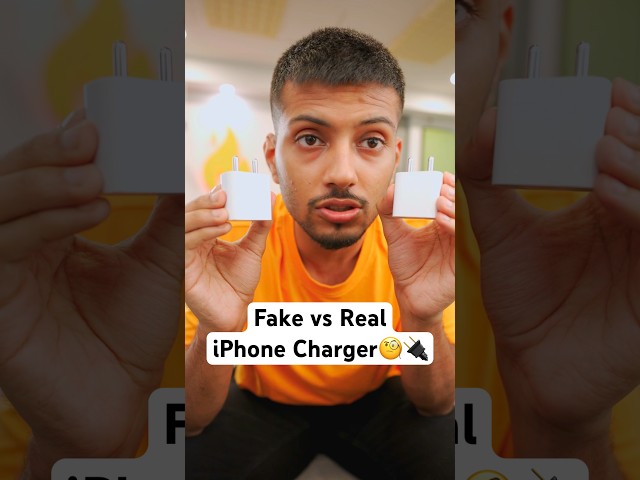 Fake vs Real iPhone Charger !