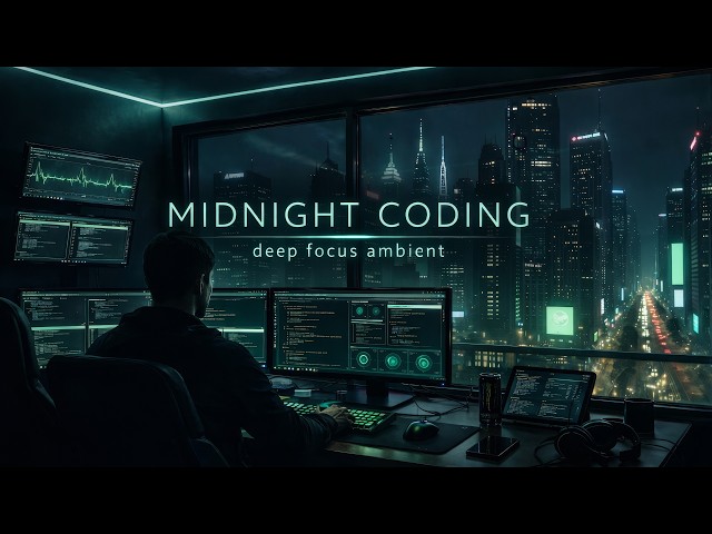 Midnight Coding ⭐ Deep Focus Ambient for Programmers