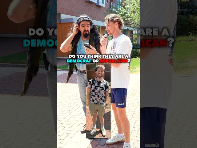 Are you a Democrat or Republican?