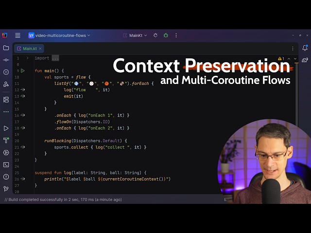 Context Preservation and Multi-Coroutine Flows