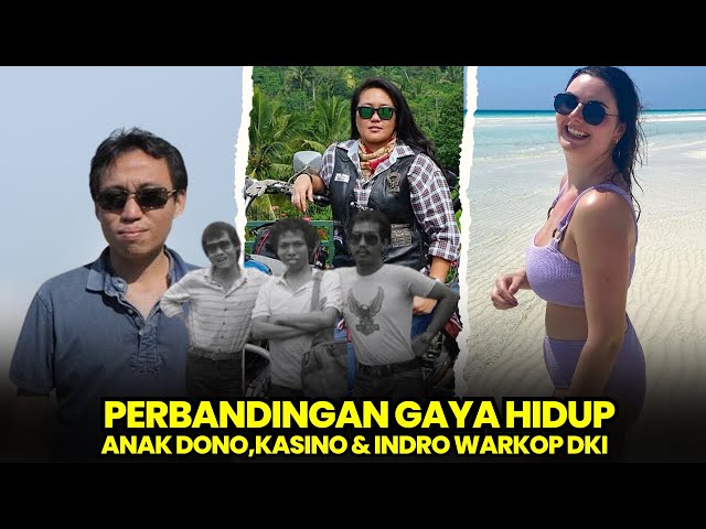 Tidak ikuti Jejak sang Ayah, Gaya hidup & Karir Anak Dono, Kasino & Indro Warkop