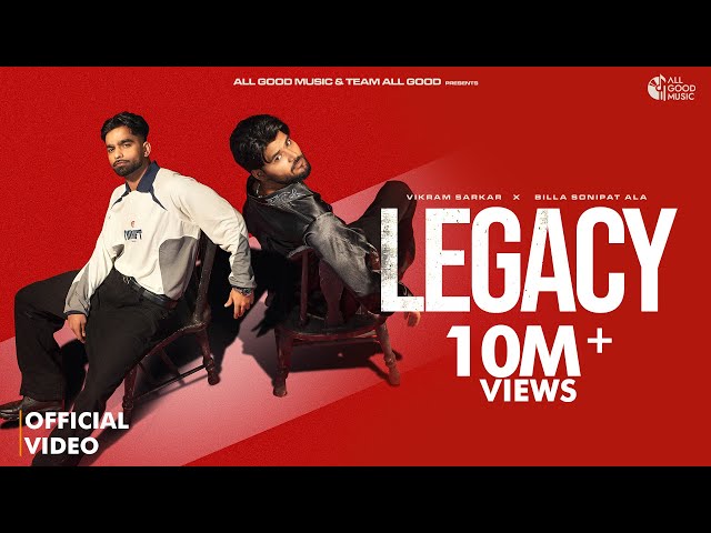 Legacy (Official Video) Vikram Sarkar | Billa Sonipat Ala | Lakshay Malik | New Haryanvi Songs 2025