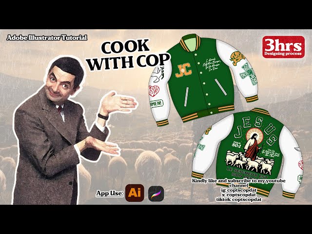 HOW TO CREATE STREETWEAR DESIGN FROM SCRATCH USING ADOBE ILLUSTRATOR