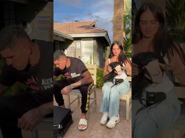 SHE DIDN'T EXPECT THIS💀#ufc (@ninamariedaniele)