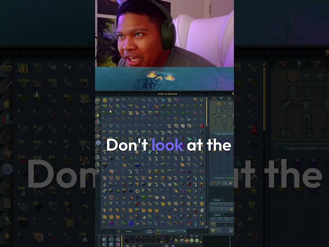 meet the poorest player on runescape 3