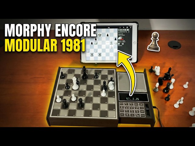 Morphy Encore Modular 1981 Chess Computer vs Shredder 🟡 Gadgetify